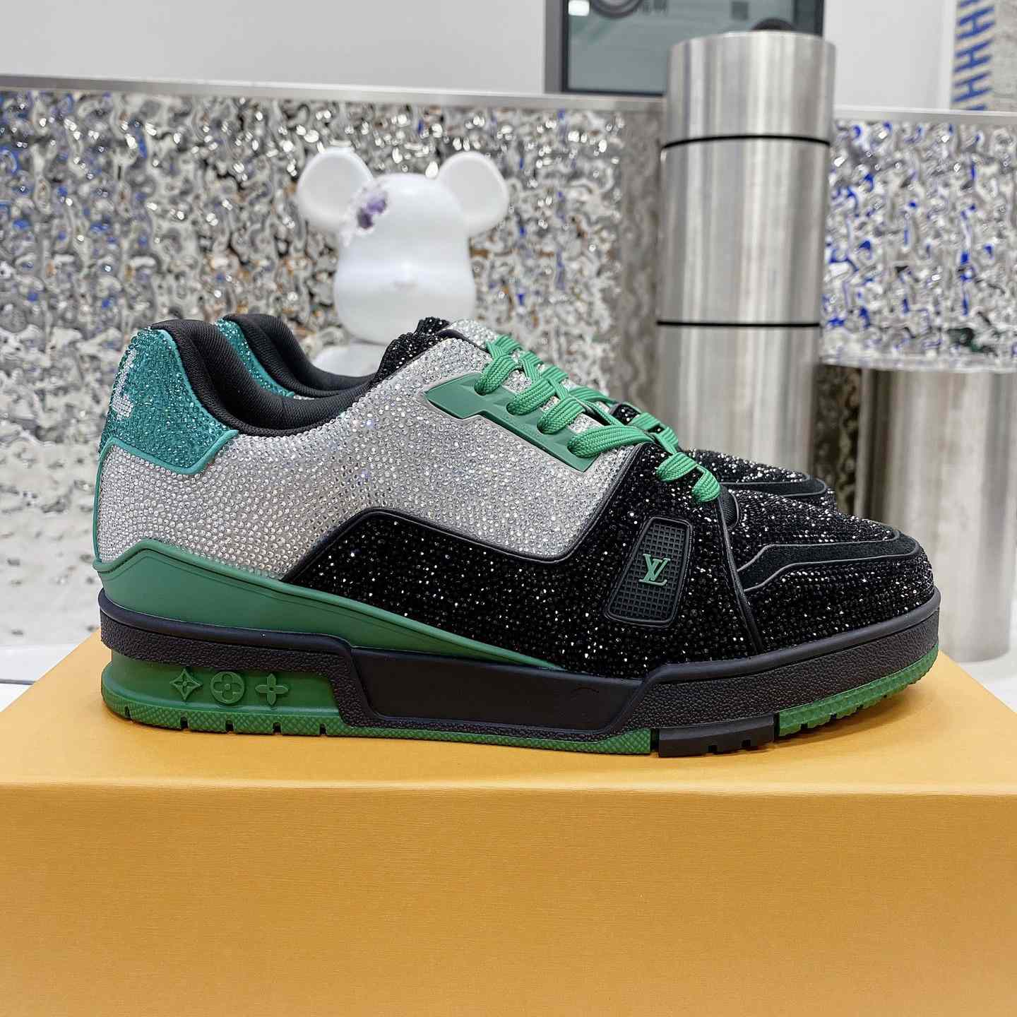 Louis Vuitton LV Trainer Sneaker        - FashionPlug