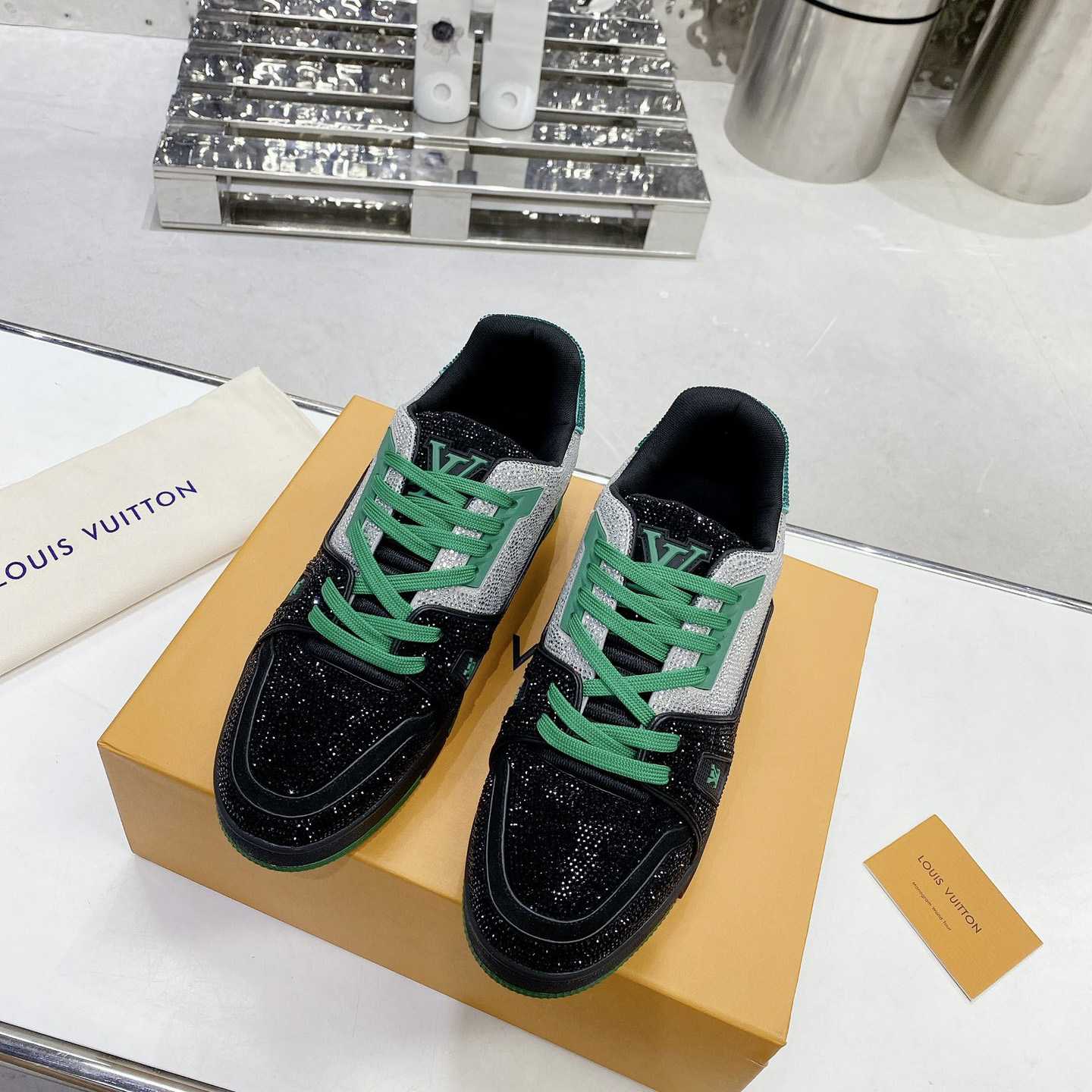 Louis Vuitton LV Trainer Sneaker        - FashionPlug