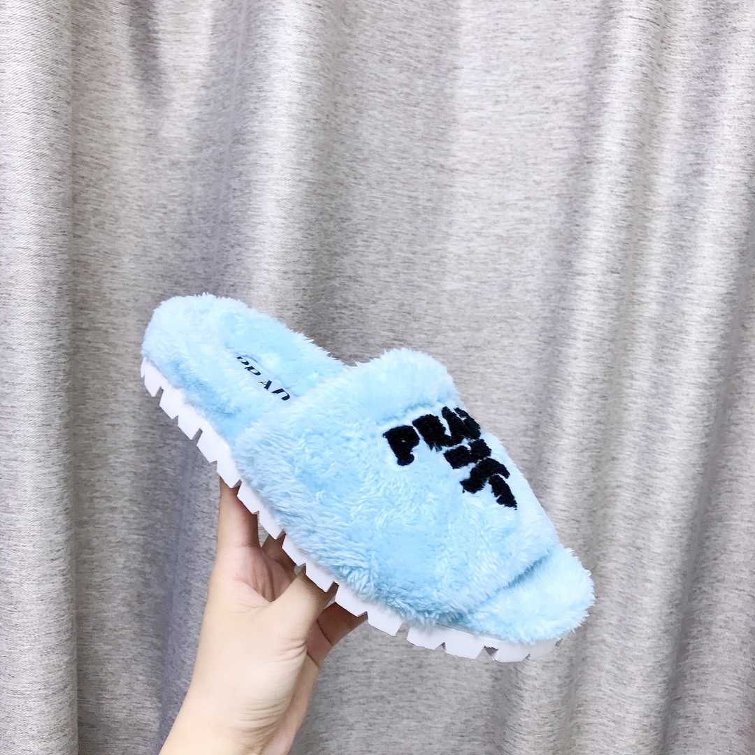 Prada Terry Cloth Slides - FashionPlug