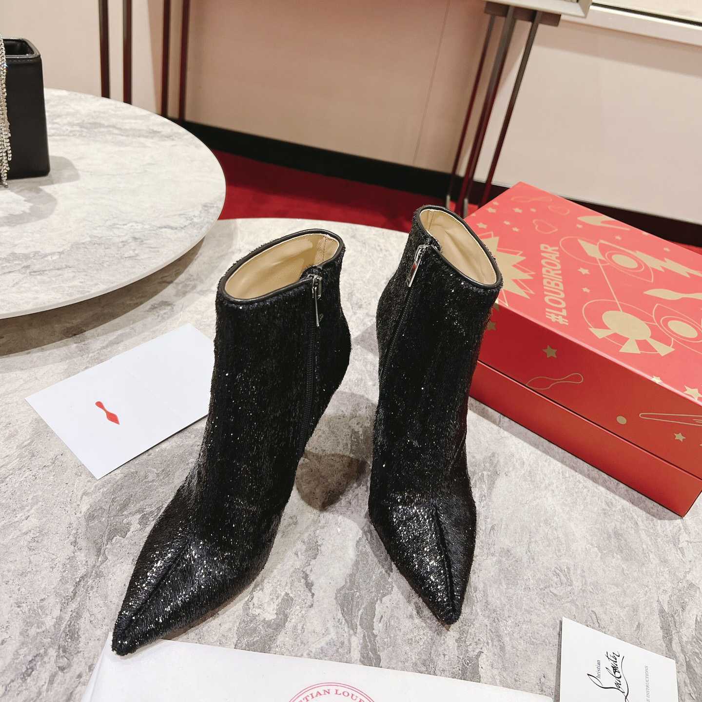 Christian Louboutin So Kate Booty Ankle Boot   100mm - FashionPlug