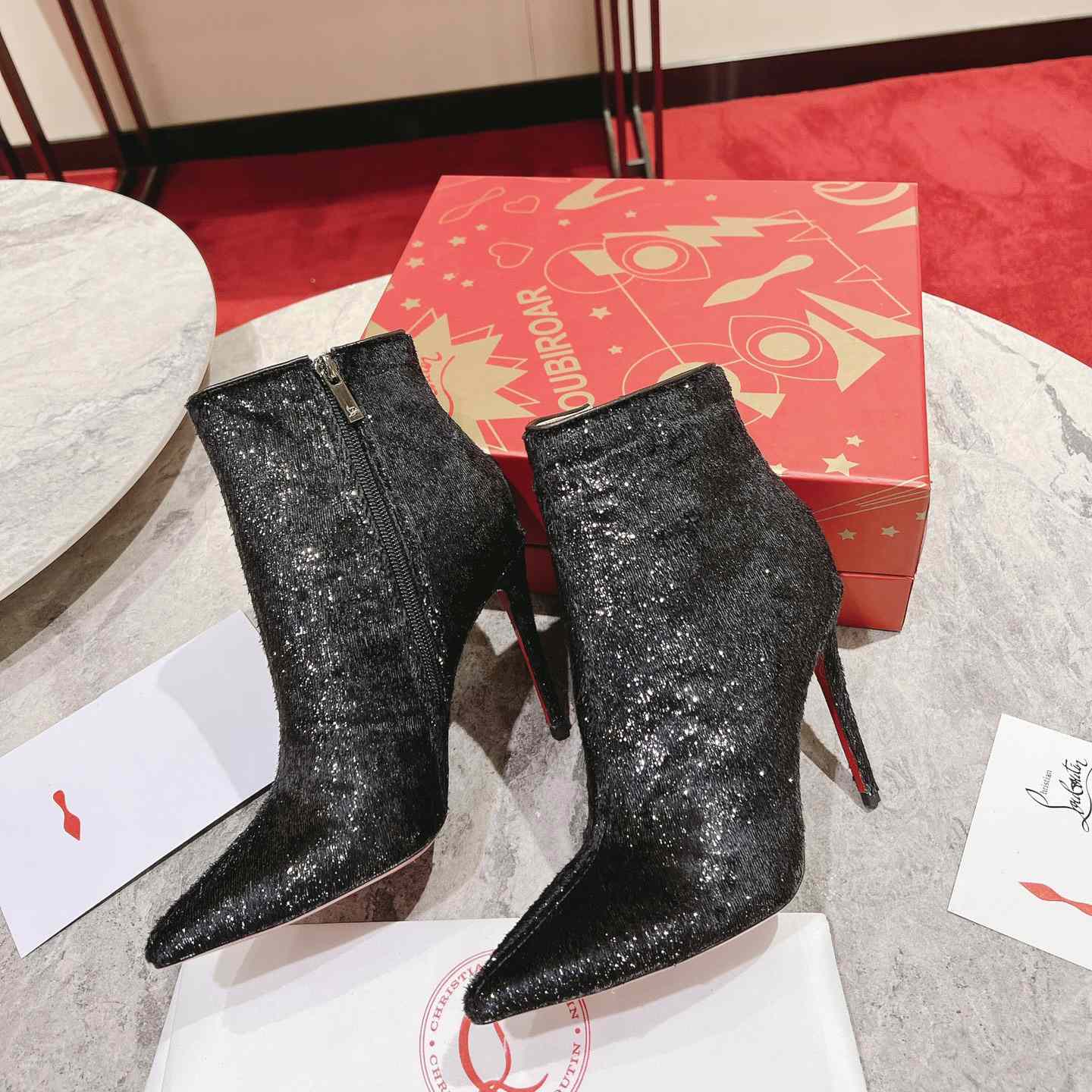 Christian Louboutin So Kate Booty Ankle Boot   100mm - FashionPlug