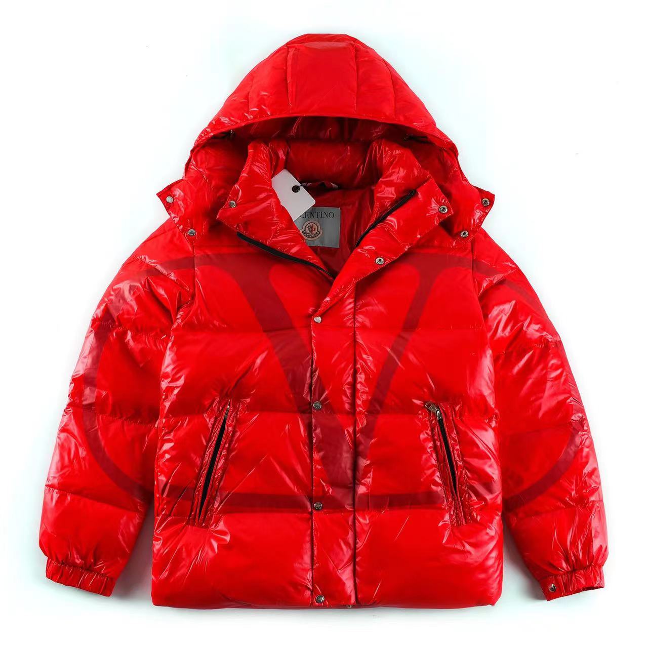Moncler x Valentino Logo Short Down Jacket    - FashionPlug