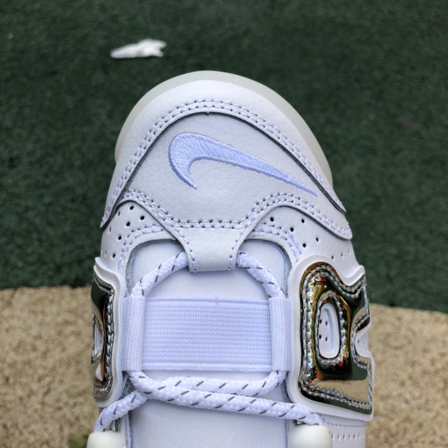 Nike Air More Uptempo Chrome Sneaker    917593-100 - FashionPlug