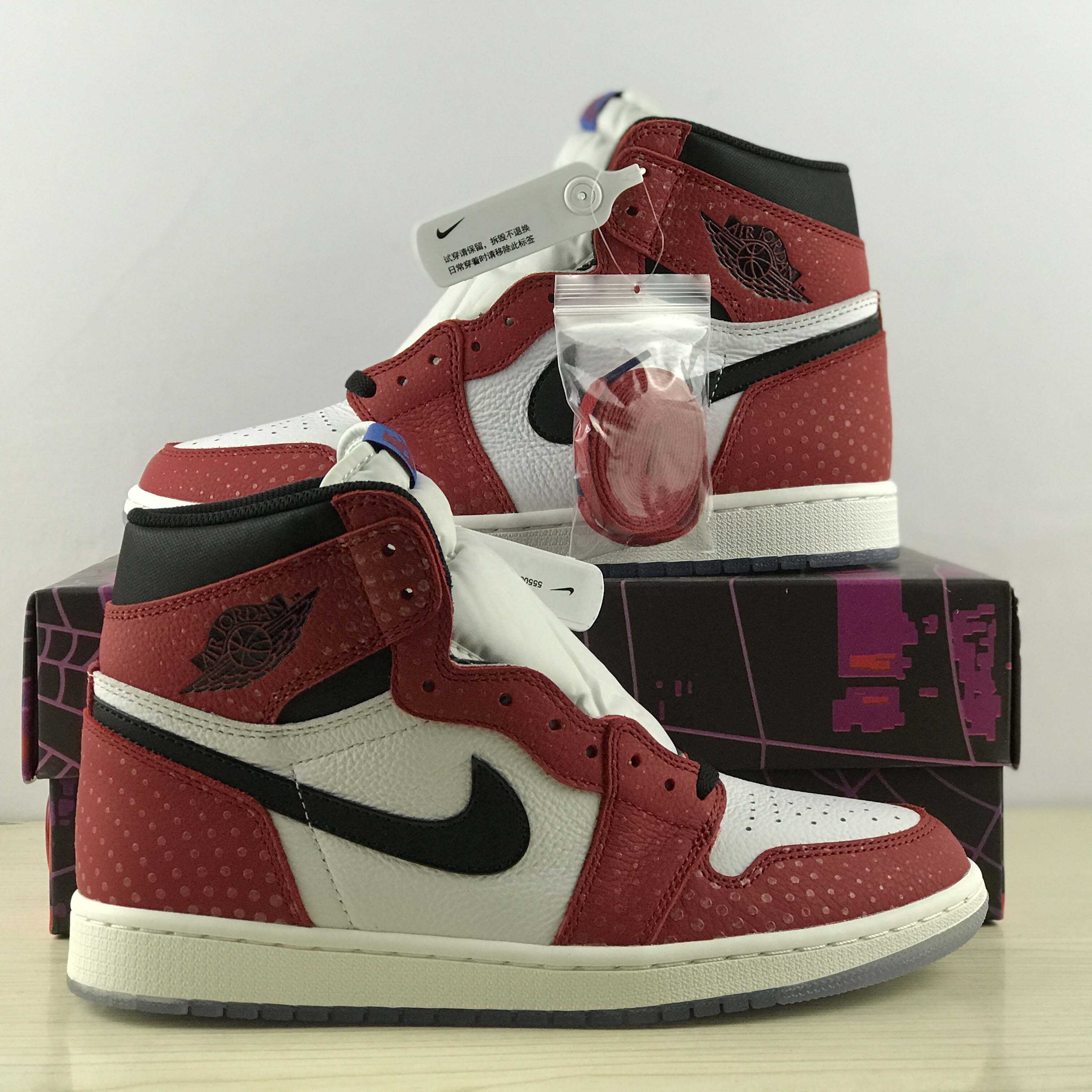 Air Jordan 1 Retro High OG “Origin Story” Sneakers    555088-602 - FashionPlug