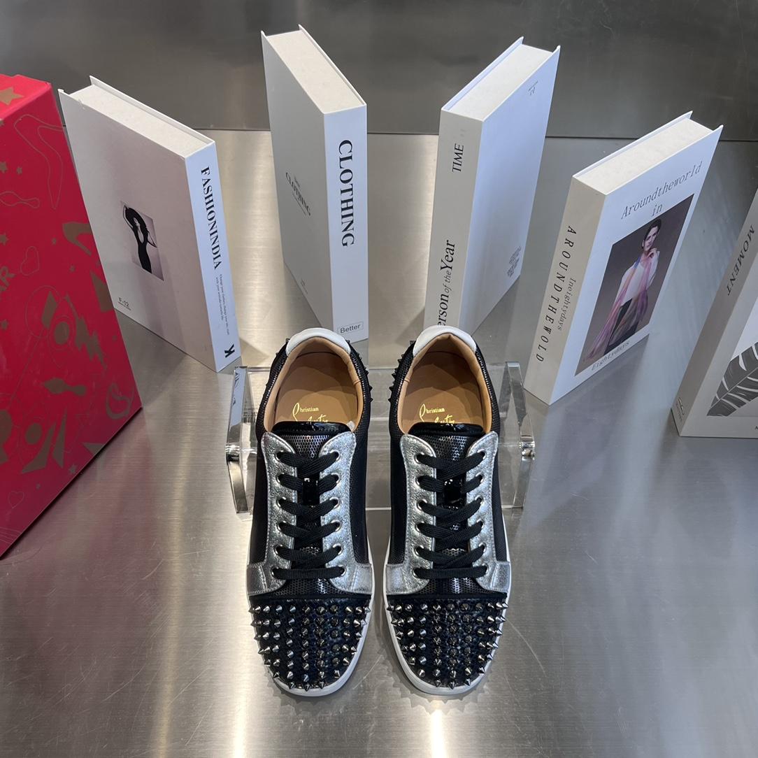 Christian Louboutin Low-Top Sneaker - FashionPlug