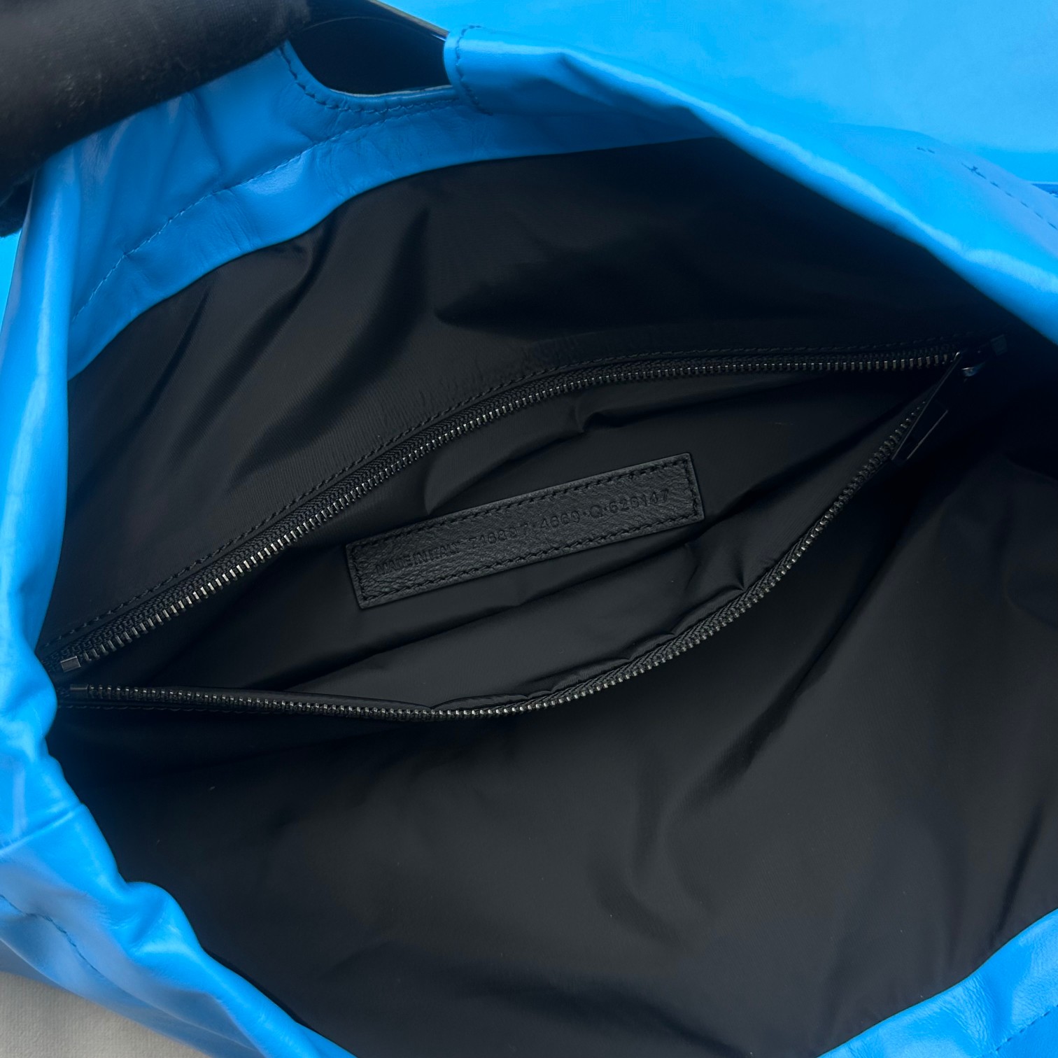 Balenciaga Trash Bag Large Pouch In Blue(37-40-52cm) - FashionPlug