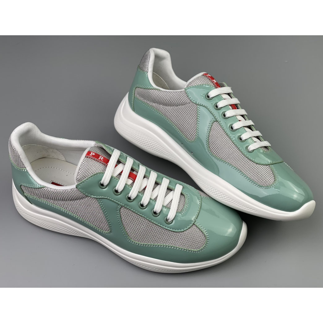 Prada Male America's Cup Sneaker  - FashionPlug