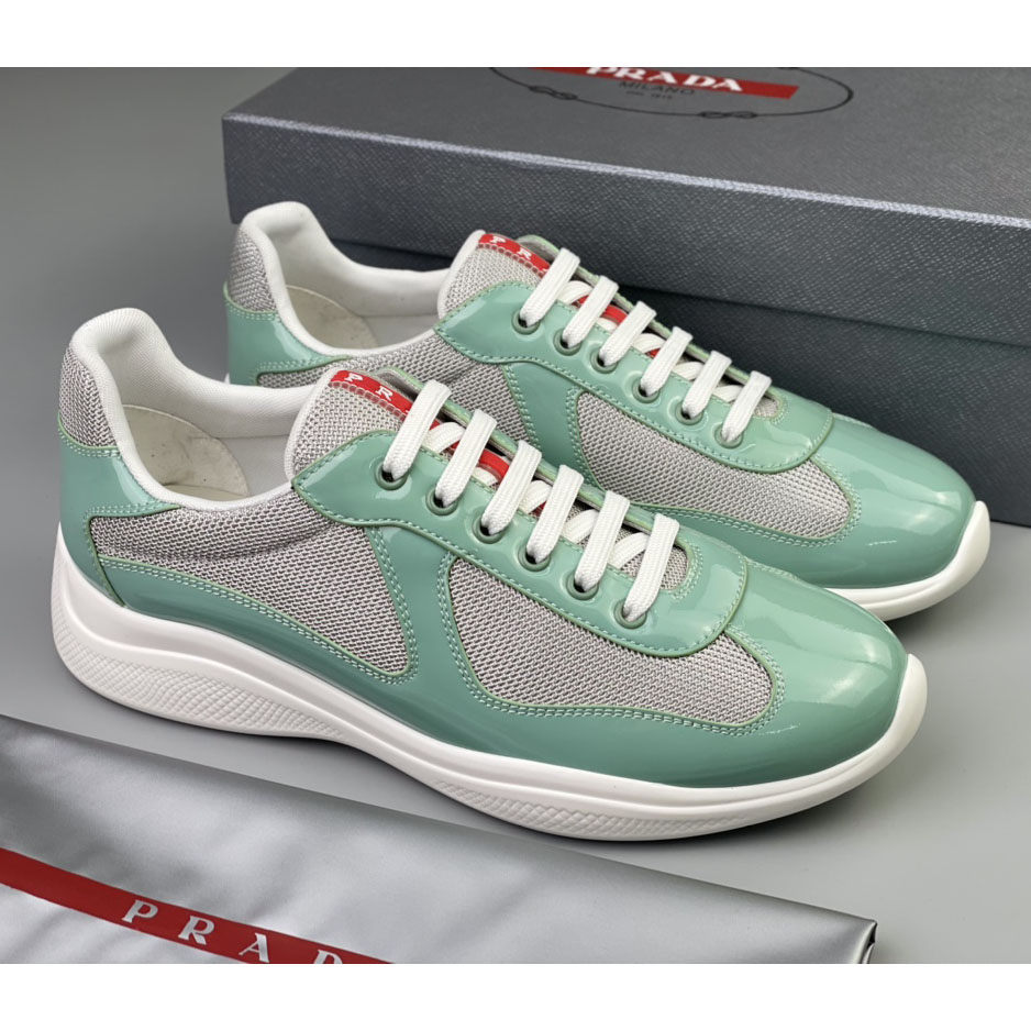 Prada Male America's Cup Sneaker  - FashionPlug