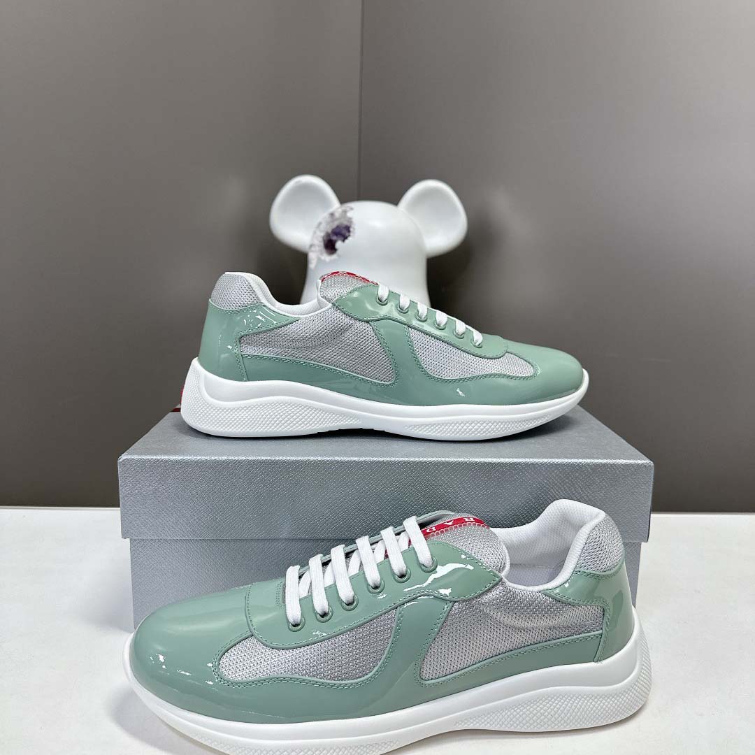 Prada Male America's Cup Sneaker  - FashionPlug