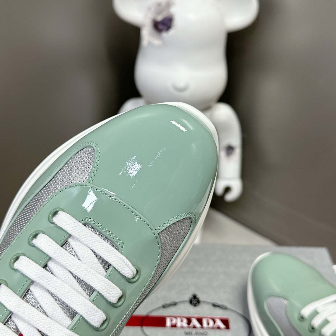 Prada Male America's Cup Sneaker  - FashionPlug