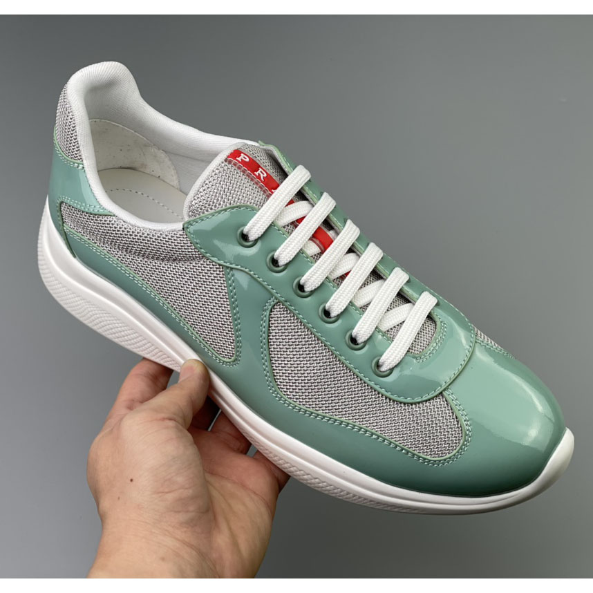 Prada Male America's Cup Sneaker  - FashionPlug