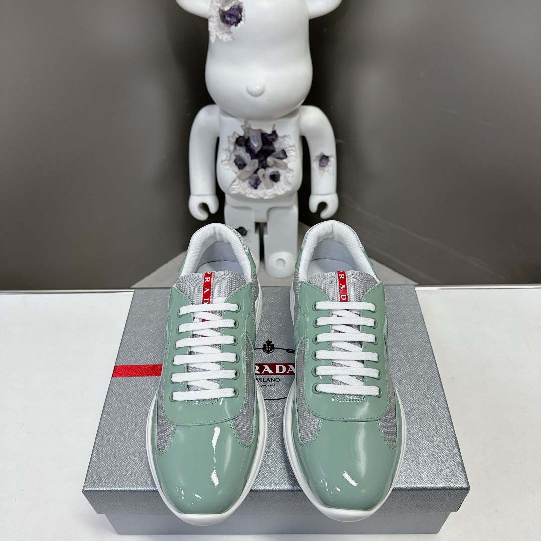 Prada Male America's Cup Sneaker  - FashionPlug