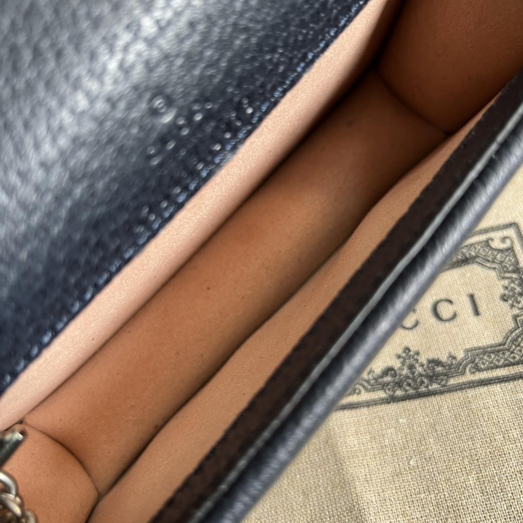 Gucci Dionysus Leather Super Mini Bag(16.5-10-4.5cm)    - FashionPlug