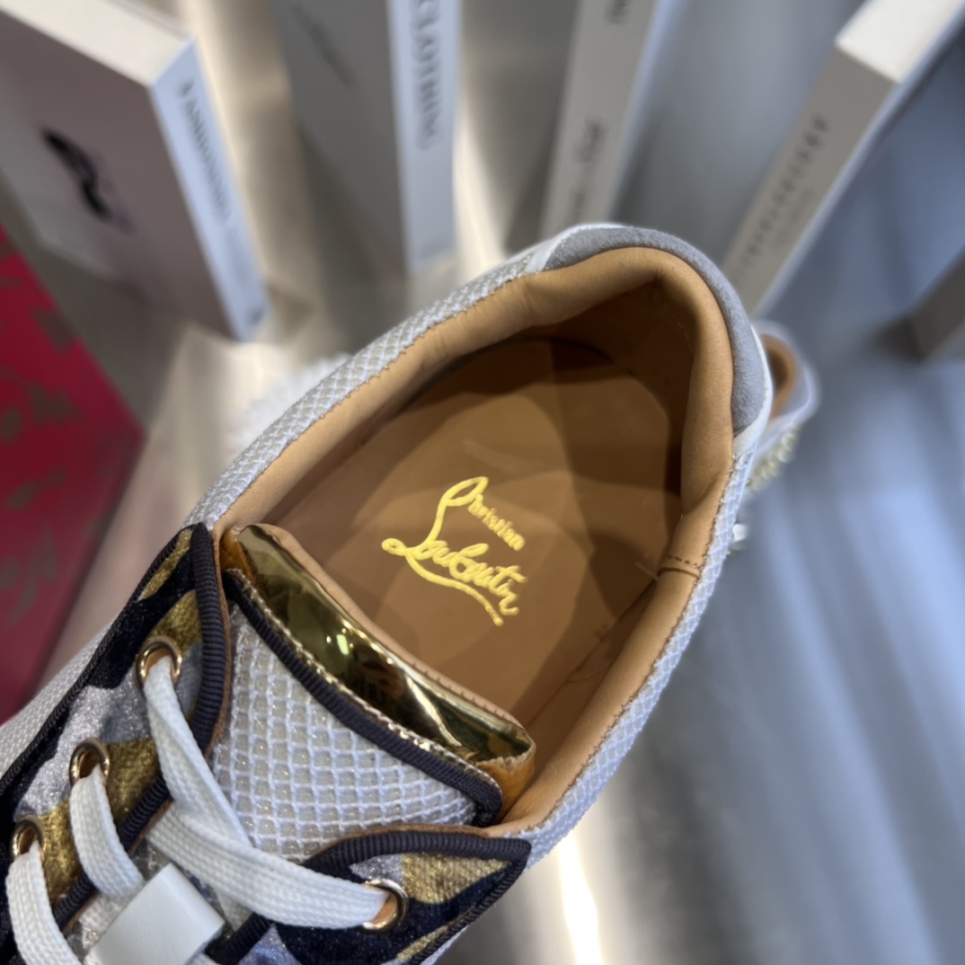 Christian Louboutin Low-Top Sneaker - FashionPlug