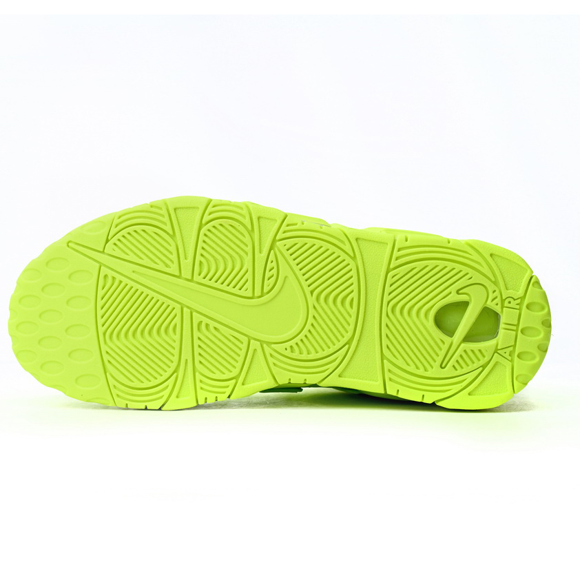 Air More Uptempo Fluorescent Green Sneaker     DX1790-700  - FashionPlug