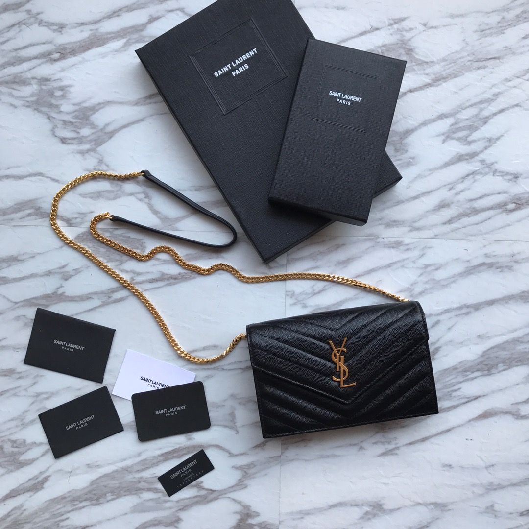 Saint Laurent Shoulder Bag(19-12.5-4cm) - FashionPlug