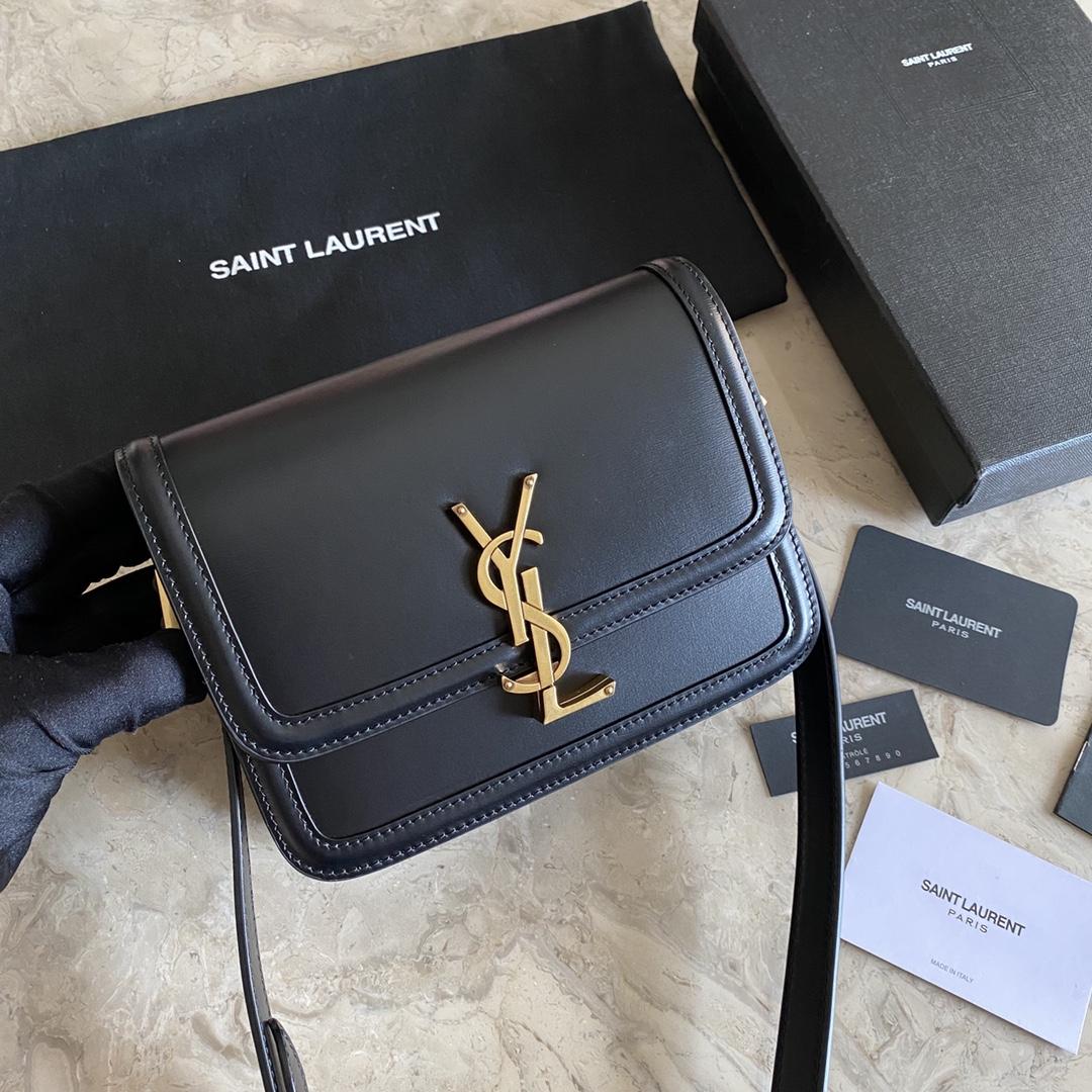 Saint Laurent Solferino Small Satchel In Box Saint Laurent Leather(19-13-5cm) - FashionPlug