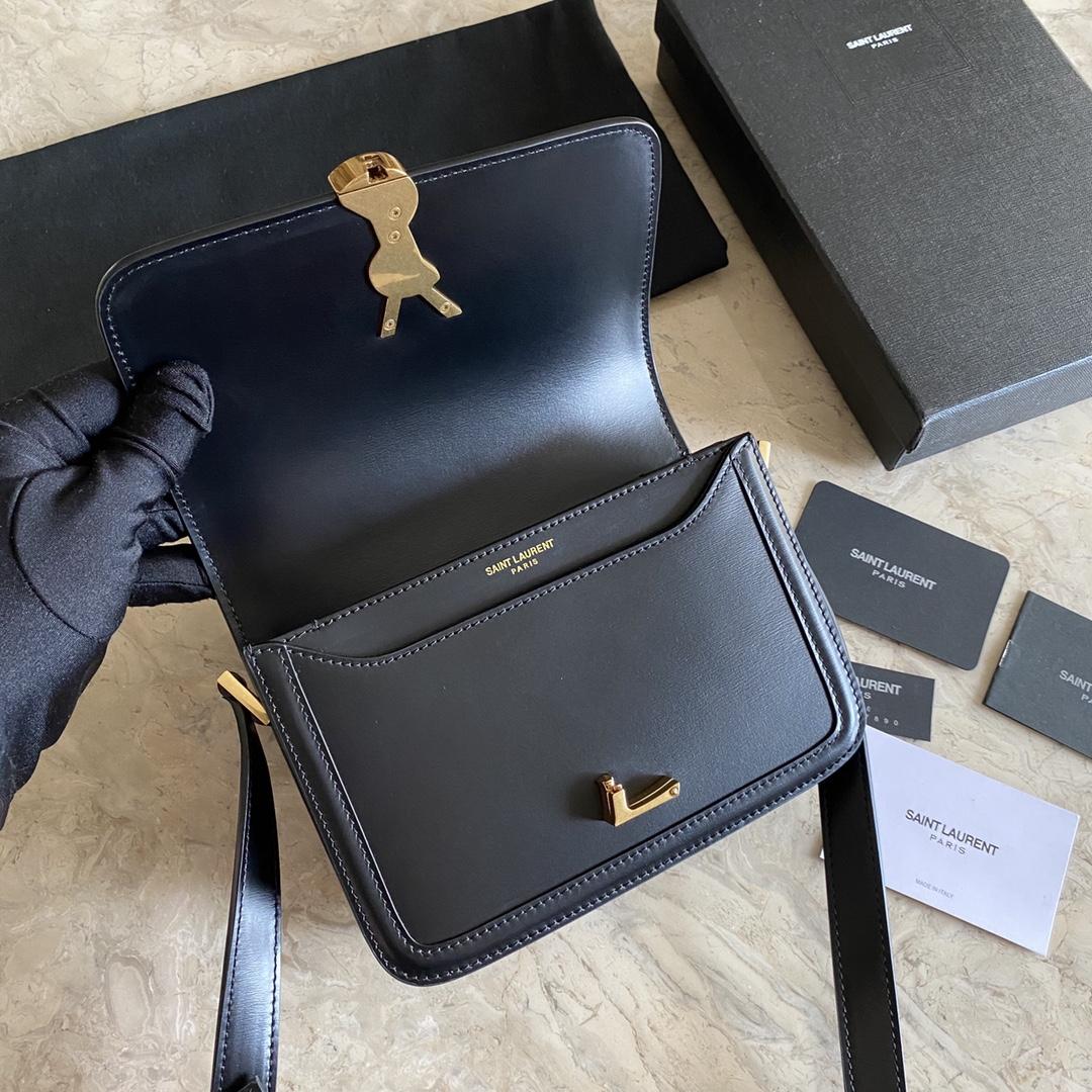 Saint Laurent Solferino Small Satchel In Box Saint Laurent Leather(19-13-5cm) - FashionPlug