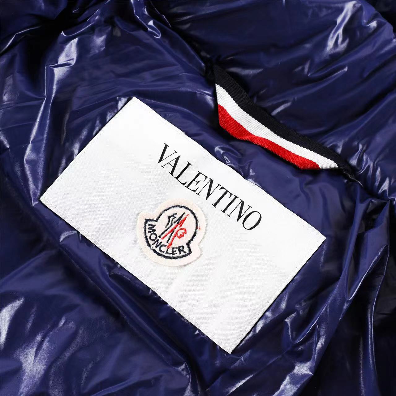 Moncler x Valentino Logo Short Down Jacket    - FashionPlug