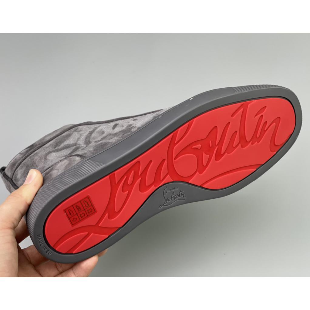 Christian Louboutin Louis Junior High-Top Sneaker - FashionPlug