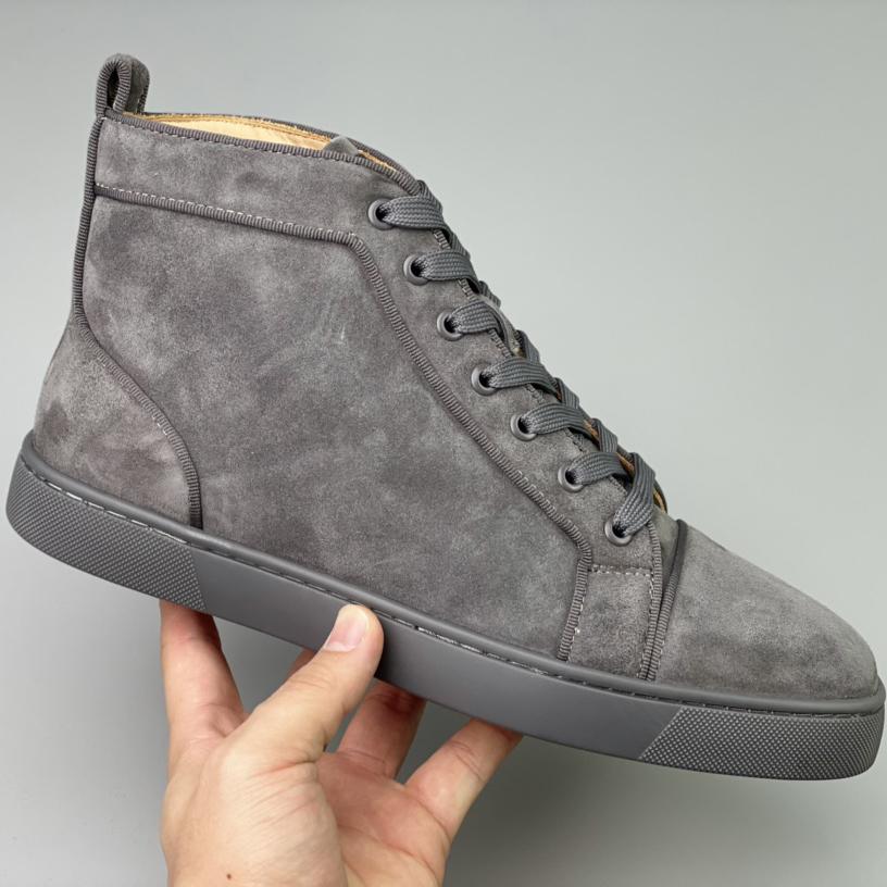 Christian Louboutin Louis Junior High-Top Sneaker - FashionPlug