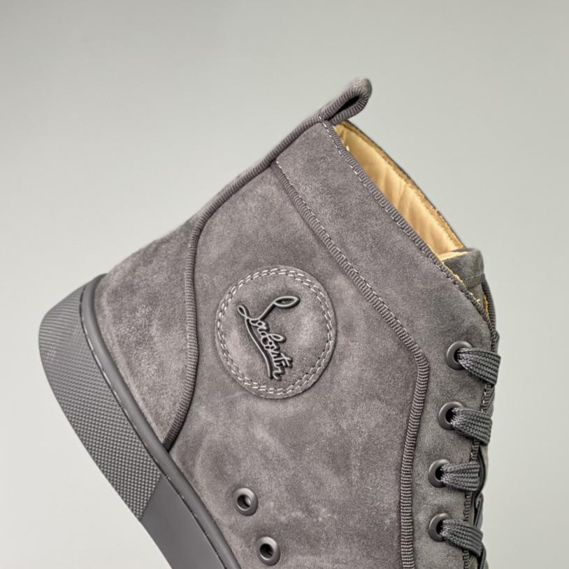 Christian Louboutin Louis Junior High-Top Sneaker - FashionPlug