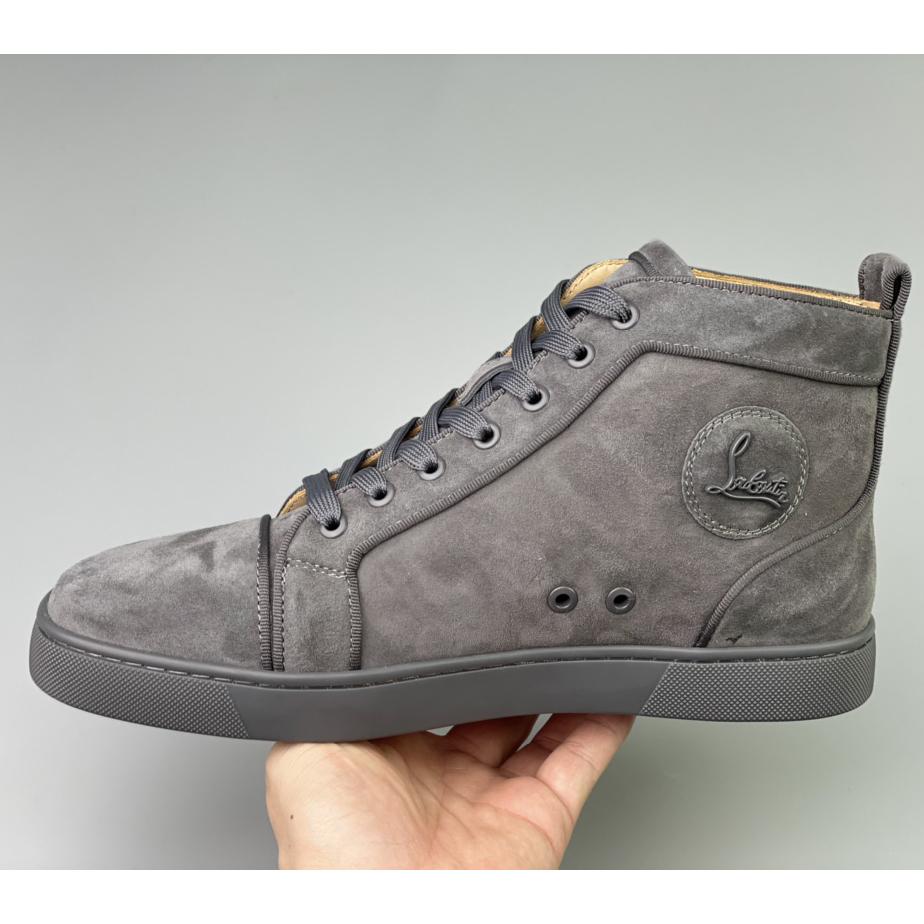 Christian Louboutin Louis Junior High-Top Sneaker - FashionPlug
