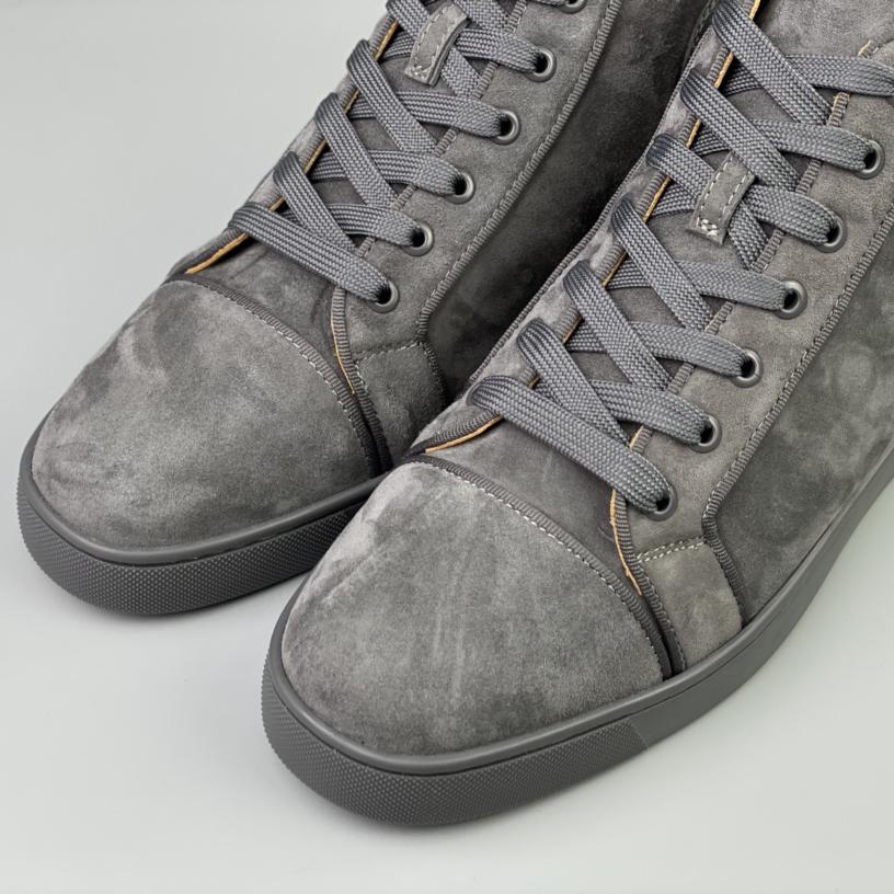 Christian Louboutin Louis Junior High-Top Sneaker - FashionPlug