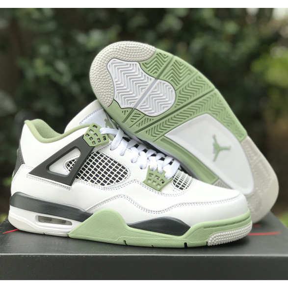 Air Jordan 4 WMNS “Seafoam”Sneakers  AQ9129-103 - FashionPlug