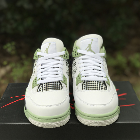 Air Jordan 4 WMNS “Seafoam”Sneakers  AQ9129-103 - FashionPlug