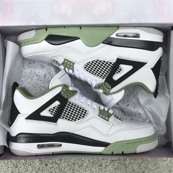 Air Jordan 4 WMNS “Seafoam”Sneakers  AQ9129-103 - FashionPlug