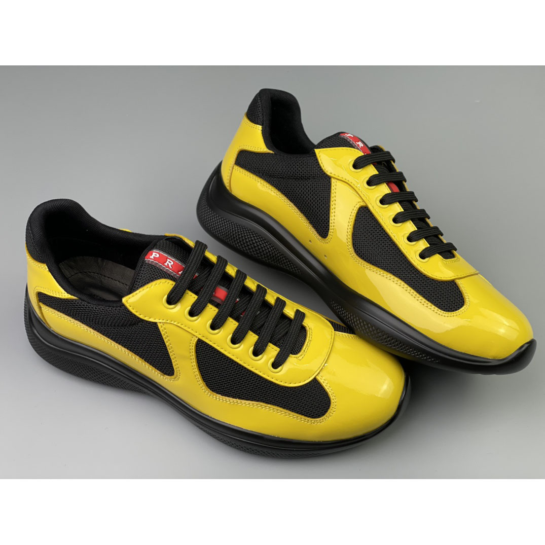 Prada Male America's Cup Sneaker  - FashionPlug