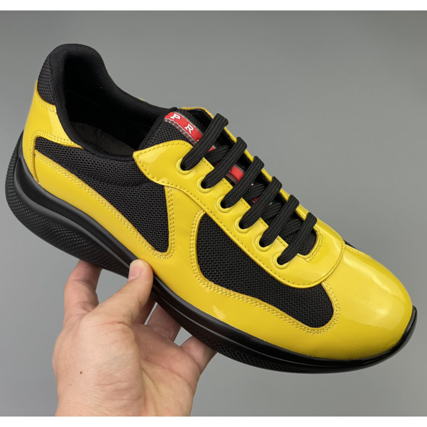 Prada Male America's Cup Sneaker  - FashionPlug
