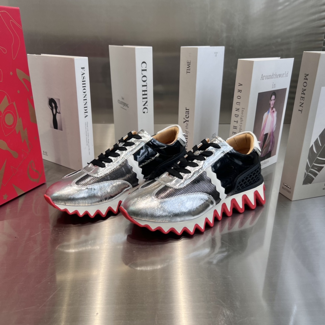 Christian Louboutin Loubishark Sneaker - FashionPlug