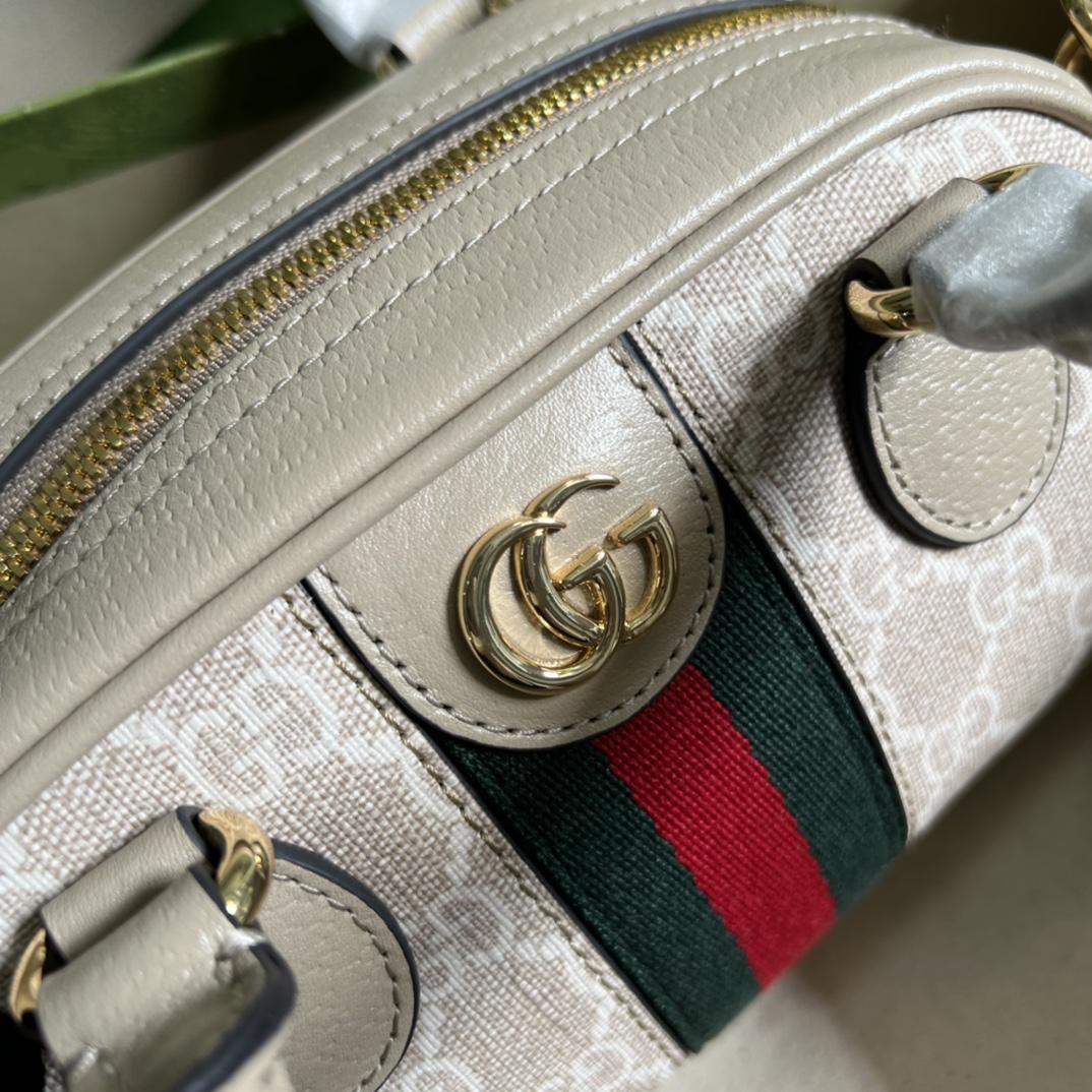Gucci Ophidia GG Mini Top Handle Bag(21-12-10cm) - FashionPlug
