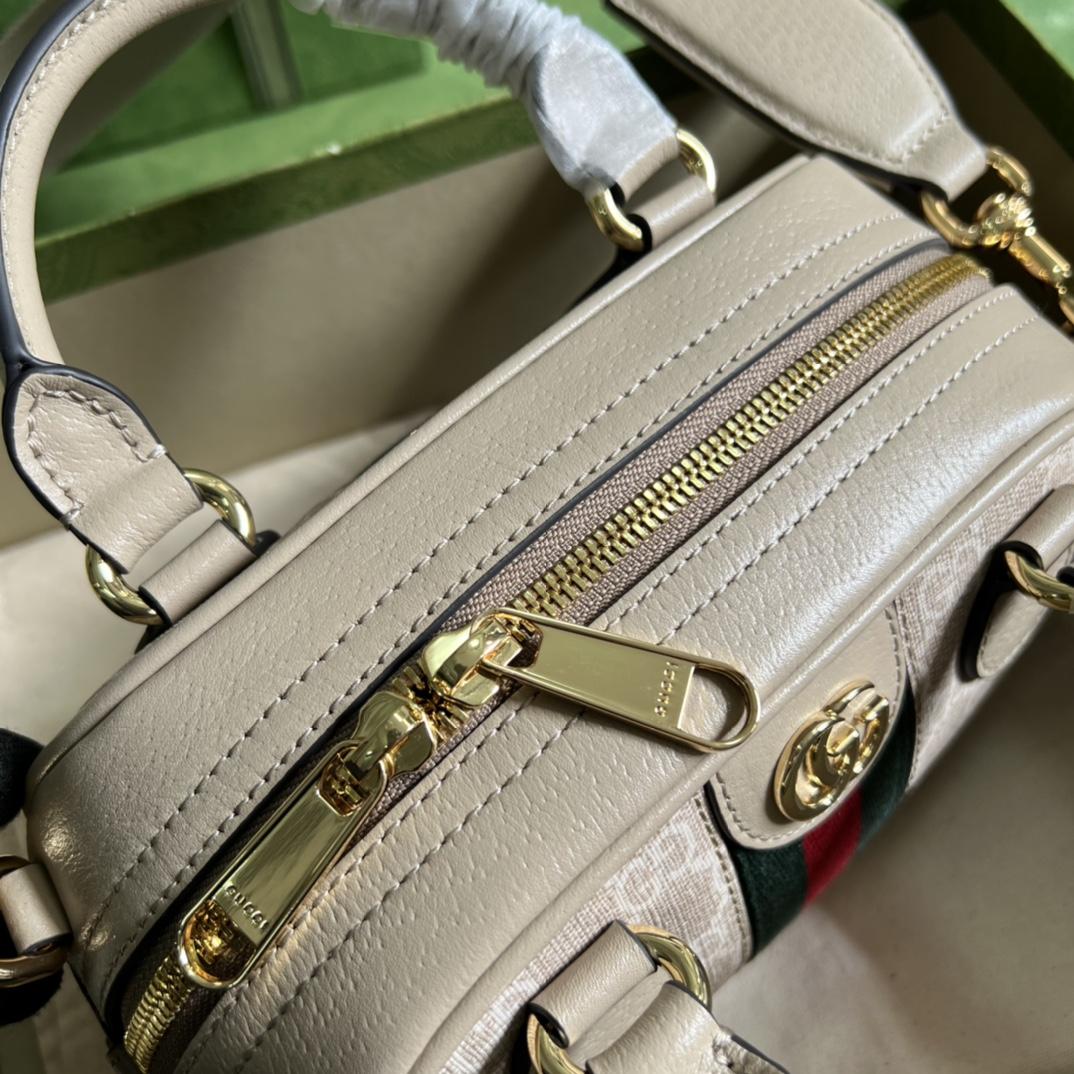 Gucci Ophidia GG Mini Top Handle Bag(21-12-10cm) - FashionPlug