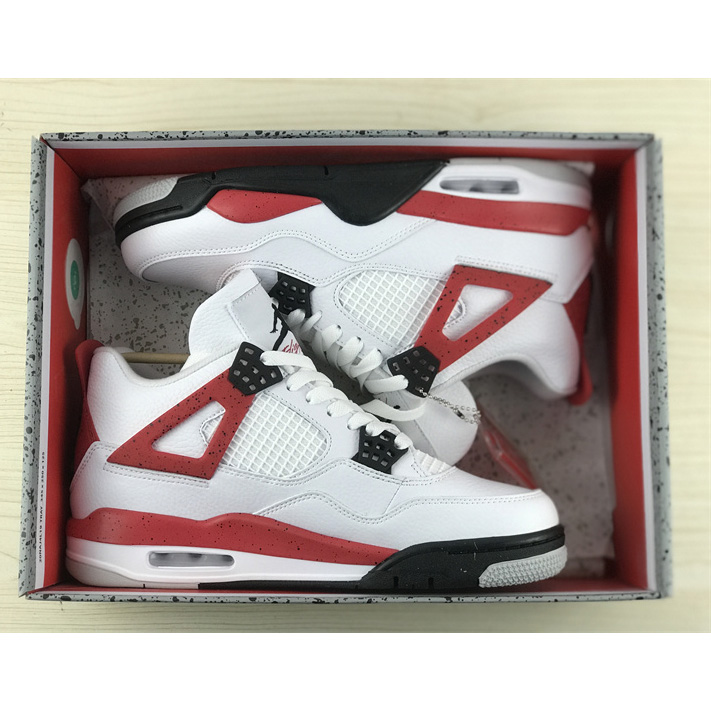 Air Jordan 4 “Red Cement” Sneakers     DH6927-161 - FashionPlug