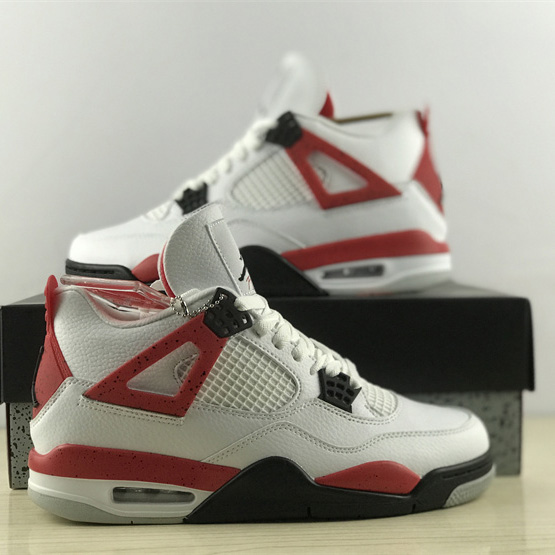 Air Jordan 4 “Red Cement” Sneakers     DH6927-161 - FashionPlug