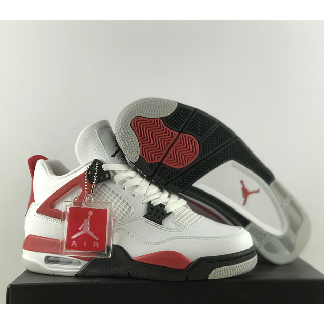 Air Jordan 4 “Red Cement” Sneakers     DH6927-161 - FashionPlug