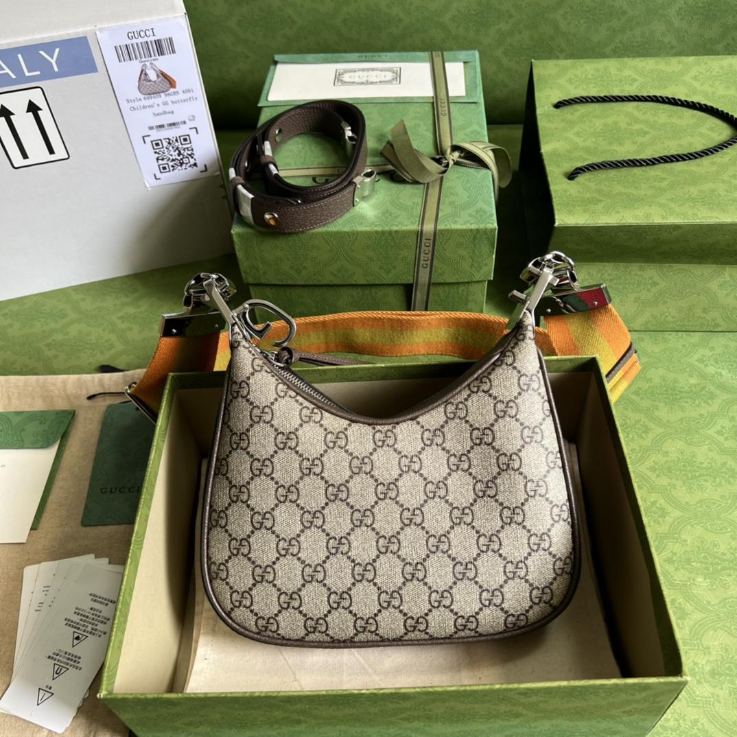 Gucci Attache Small Shoulder Bag(23-22-5cm)    - FashionPlug