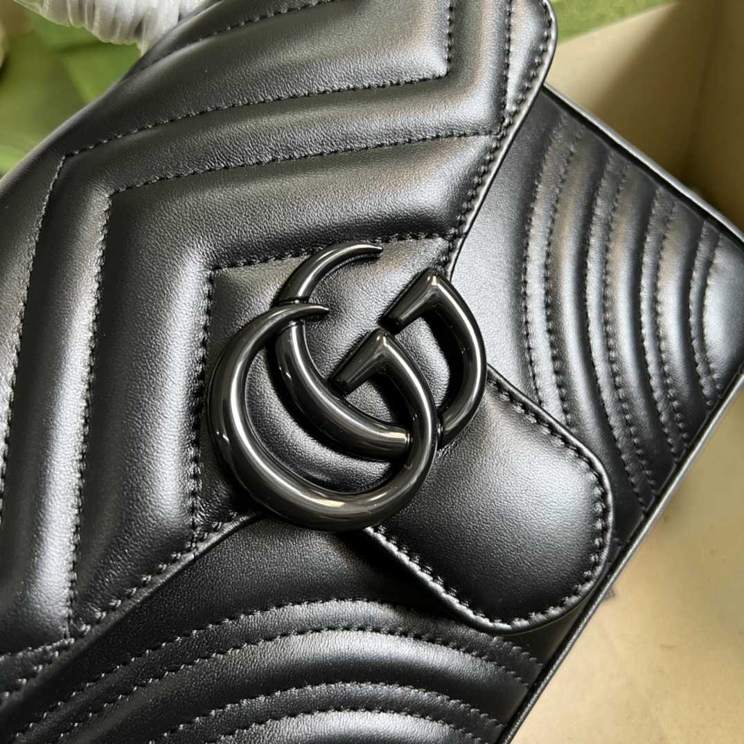 Gucci GG Marmont Mini Top Handle Bag(21-15..5-8cm) - FashionPlug
