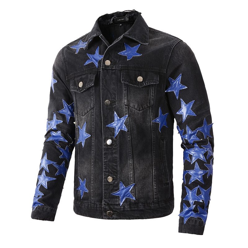 Amiri Chemist Star Trucker Jacket - FashionPlug