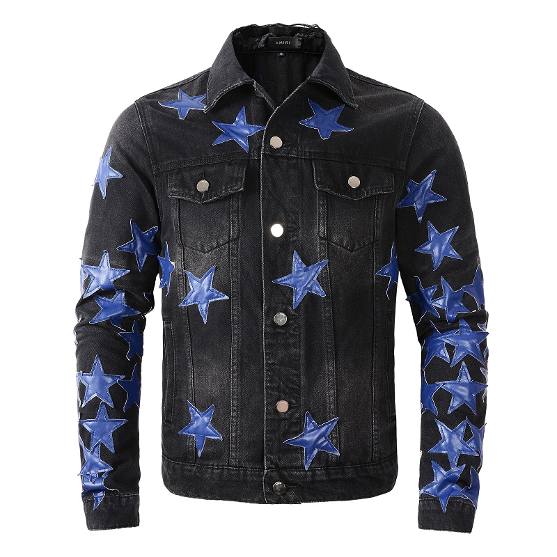 Amiri Chemist Star Trucker Jacket - FashionPlug