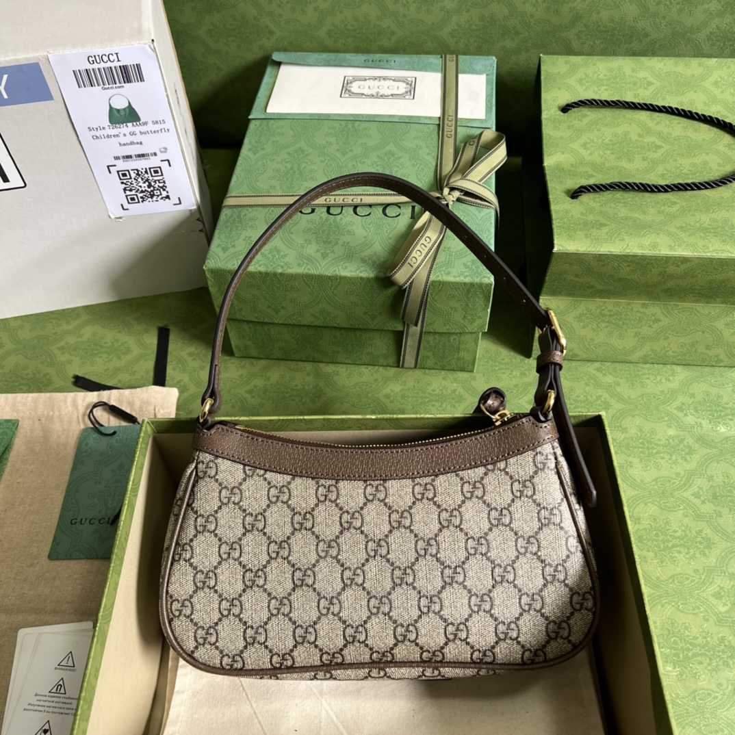 Gucci Ophidia GG Small Handbag(25*15*6.5cm) - FashionPlug