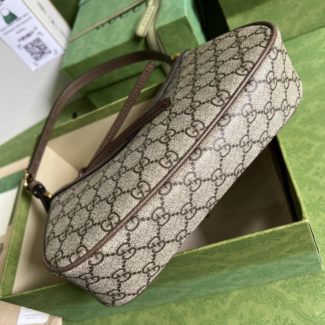 Gucci Ophidia GG Small Handbag(25*15*6.5cm) - FashionPlug