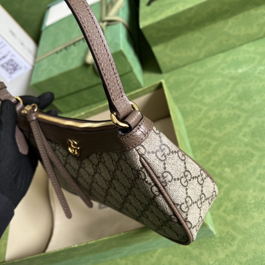 Gucci Ophidia GG Small Handbag(25*15*6.5cm) - FashionPlug