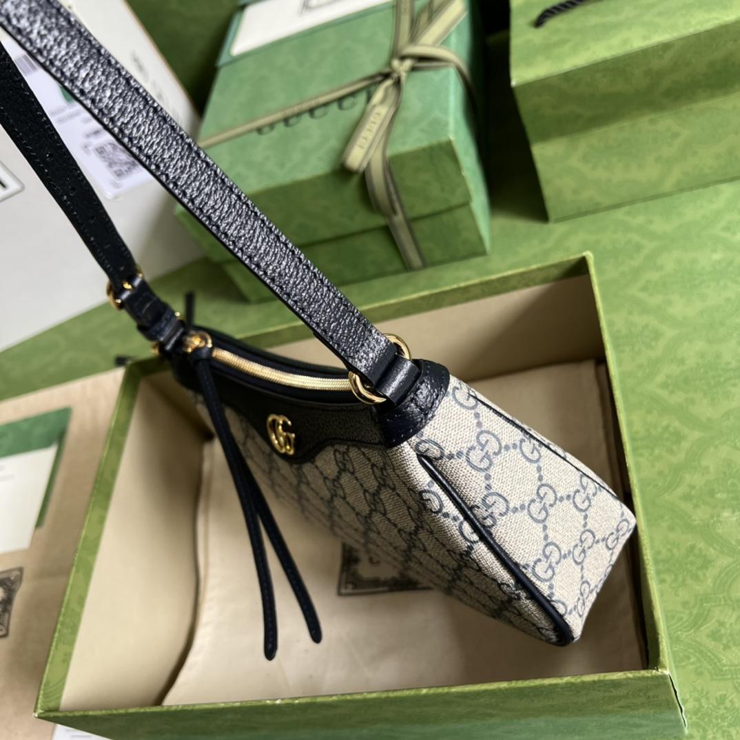 Gucci Ophidia GG Small Handbag(25*15*6.5cm) - FashionPlug
