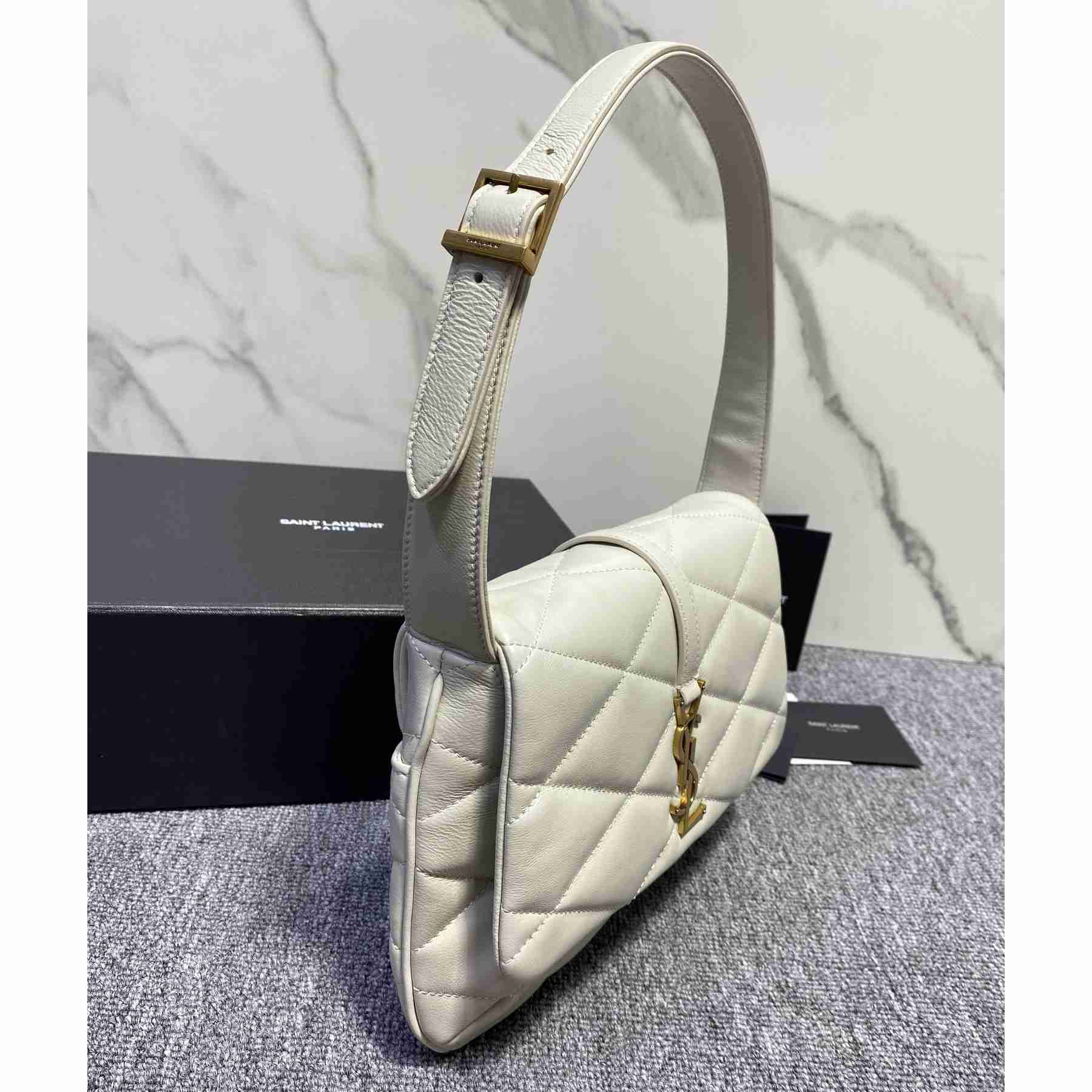 Saint Laurent Le 57 Hobo Bag In Quilted Lambskin - FashionPlug