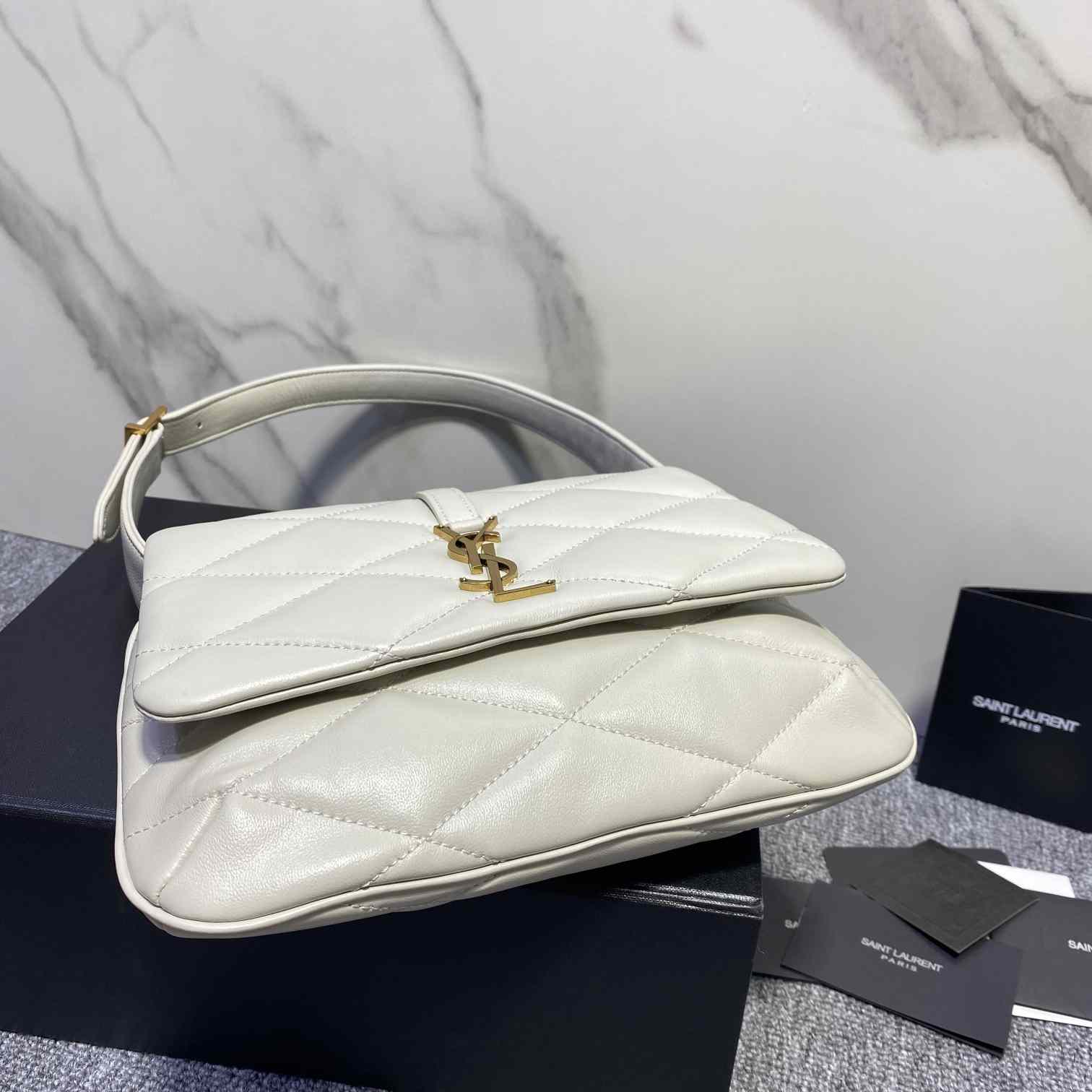 Saint Laurent Le 57 Hobo Bag In Quilted Lambskin - FashionPlug