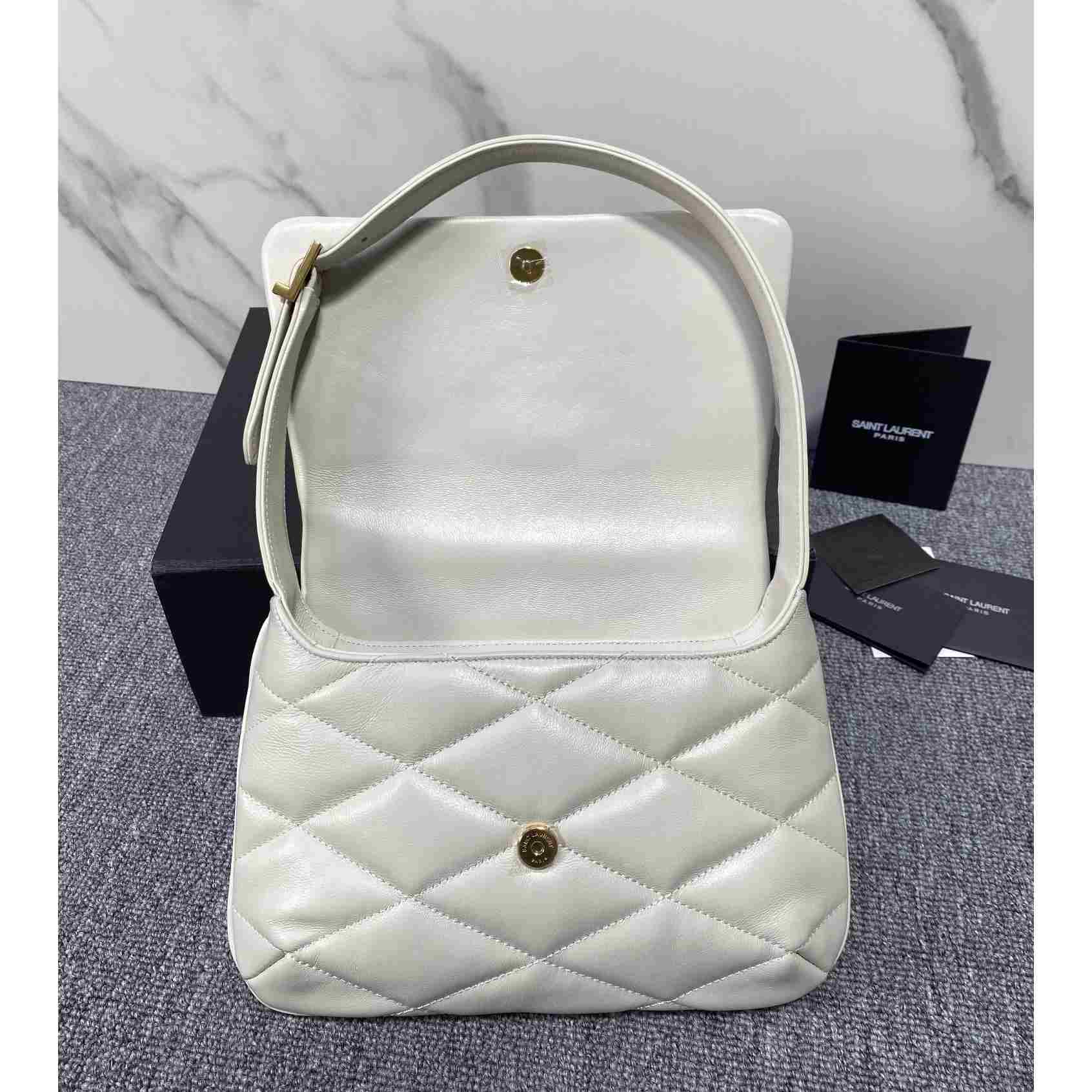 Saint Laurent Le 57 Hobo Bag In Quilted Lambskin - FashionPlug